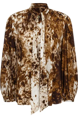 Roberto Cavalli Appaloosa-print shirt
