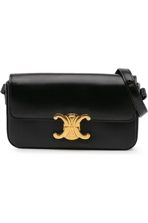 Céline 2021 Triomphe Leather Claude shoulder bag