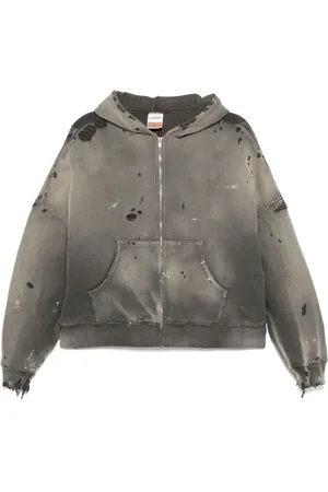 SAINT MXXXXXX Zip-up hoodie