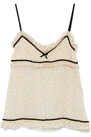VALENTINO GARAVANI Polka dot camisole