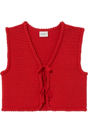 Claudie Pierlot Sleeveless crochet vest