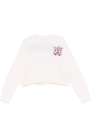 AMIRI Logo-intarsia sweater
