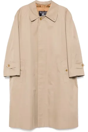 Burberry 1990-2000s gabardine trench coat