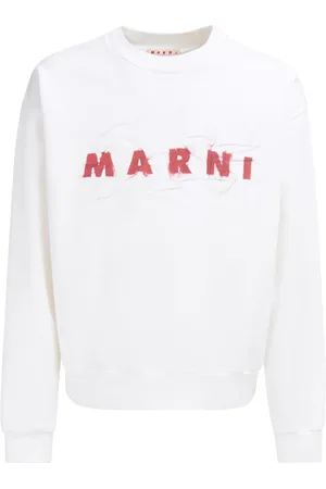 Marni Logo-print cotton sweatshirt