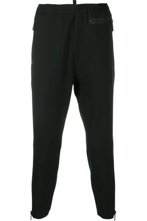 Dsquared2 Logo patch tapered trousers