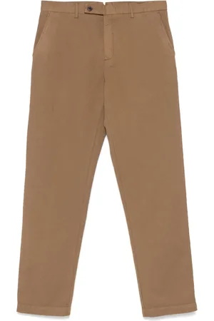 Sunspel Slub-texture trousers