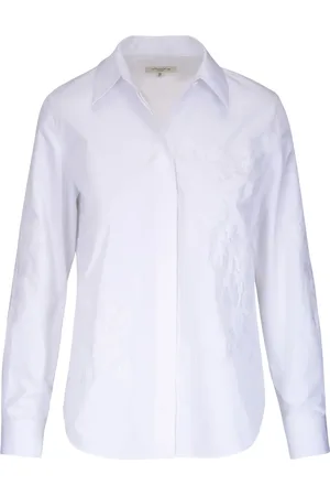 Lafayette 148 Spread collar shirt