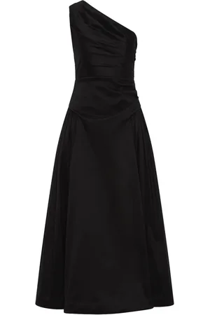 RACHEL GILBERT Ruched one-shoulder dress