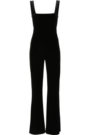 Patrizia Pepe Essential velvet jumpsuit
