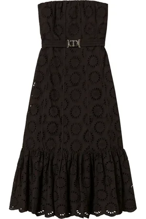 Twin-Set Broderie-anglaise dress