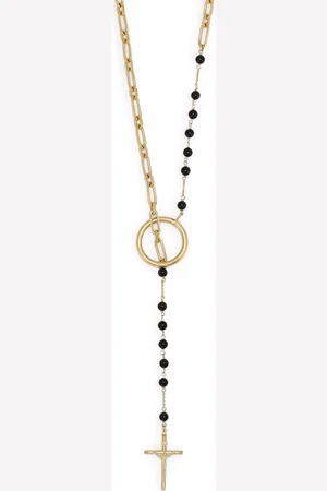 Dolce & Gabbana Beaded rosary necklace