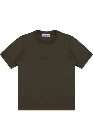 Stone Island Logo-embroidered T-shirt