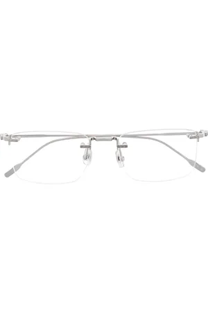 Montblanc Rimless square-body glasses
