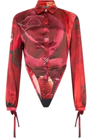 Roberto Cavalli Abstract-print bodysuit
