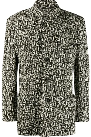 Comme des Garçons Buttoned knitted jacket