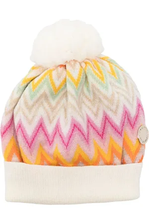 Missoni Patterned-jacquard wool beanie