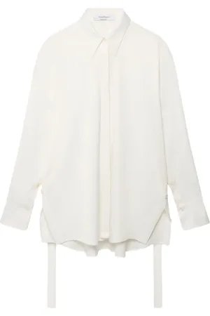 Another Tomorrow Button-detail shirt