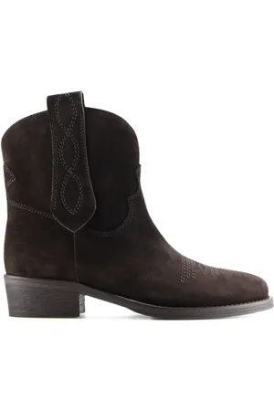 NOTABENE Anne suede Western ankle boots