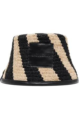 Jacquemus Soli striped bucket hat