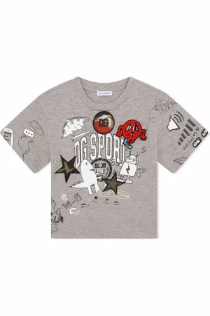 Dolce & Gabbana DG Sport patch-detail T-shirt