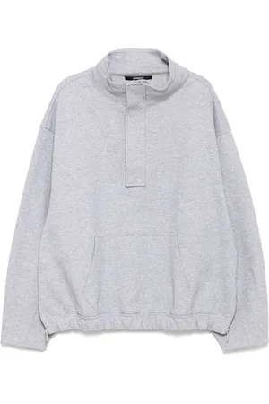 SONGZIO Youth aquarelle cocoon high-neck sweatshirt