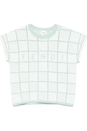 Fendi Crochet jersey T-shirt