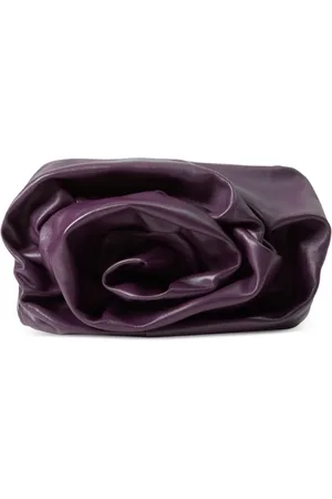 Burberry Rose leather clutch