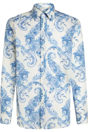 Etro Paisley-print cotton shirt