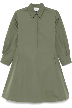 AKRIS Cotton poplin shirt dress