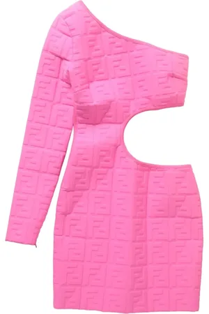 Fendi X Nicki Minaj FF-embossed mini dress