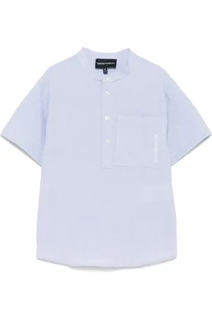 Emporio Armani Logo-embroidered shirt