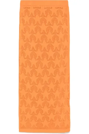 AKEP Star-jacquard maxi skirt