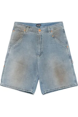 CULTURA Logo-patch shorts