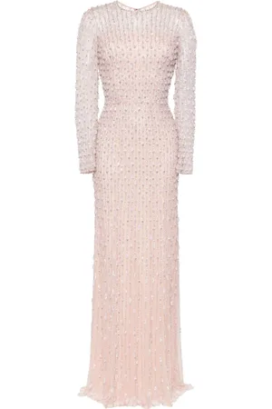 Jenny Packham Nova crystal-embellished gown