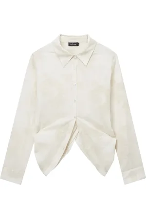 tout a coup Twist-detail shirt