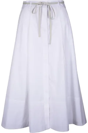 Vince Cotton midi skirt