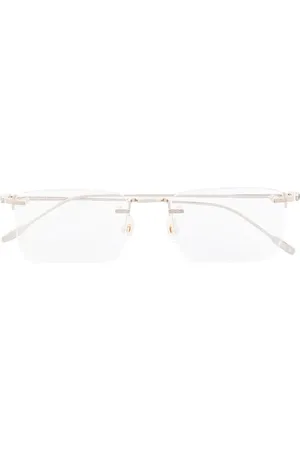 Montblanc Rimless square-body glasses