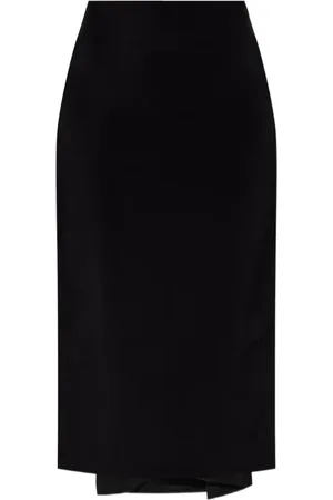 Jacquemus Draped midi skirt