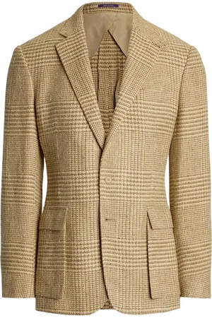 Ralph Lauren Houndstooth-patterned blazer