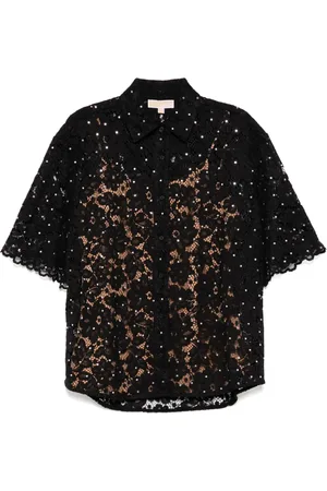 Michael Kors Floral lace shirt