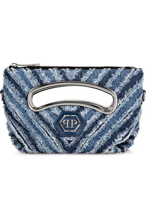 Philipp Plein Small Denim tote bag