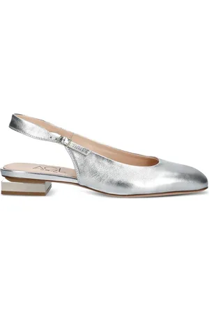 AGL ATTILIO GIUSTI LEOMBRUNI Angie metallic slingback pumps