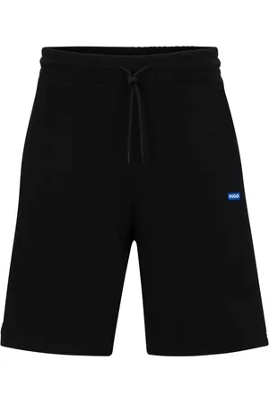 HUGO BOSS Logo-appliqué track shorts
