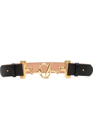 Gucci Toggle-fastening leather belt