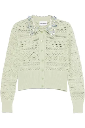 Des Phemmes Openwork cardigan