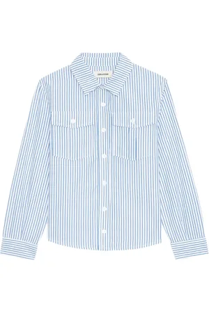 Zadig & Voltaire Reo striped button-up shirt