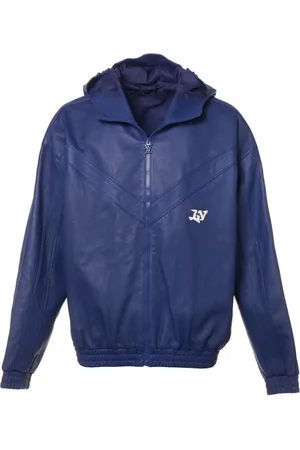 LOUIS VUITTON Leather track jacket