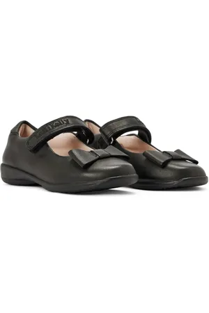Lelli Kelly Bow-detail leather ballerina shoes