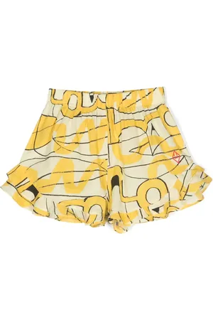 The Animals Observatory Dove ruffled shorts