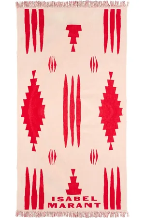 Isabel Marant Logo-jacquard beach towel